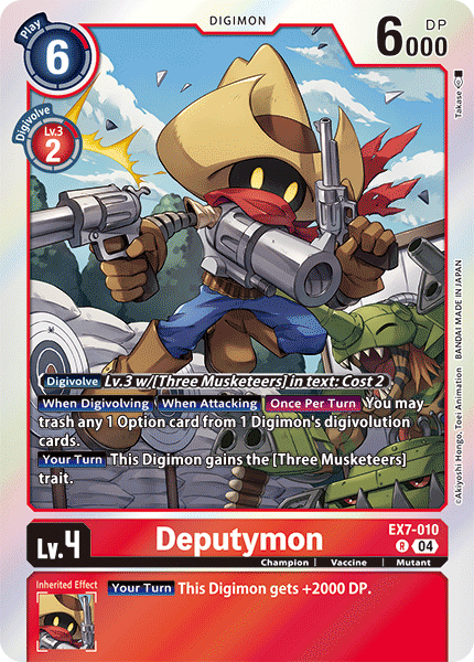 Deputymon, EX7-010