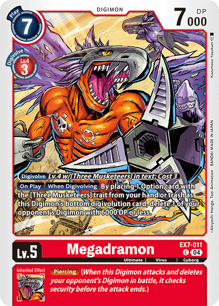 Megadramon, EX7-011