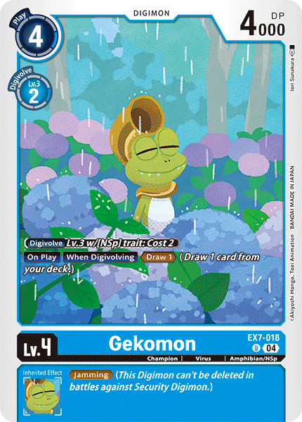 Gekomon, EX7-018
