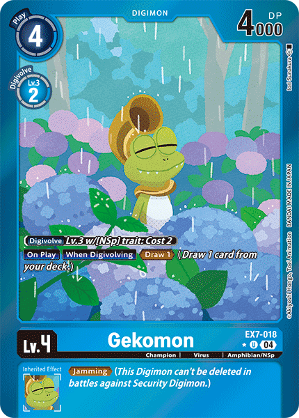 Gekomon, EX7-018-p1