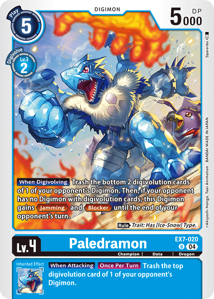 Paledramon, EX7-020
