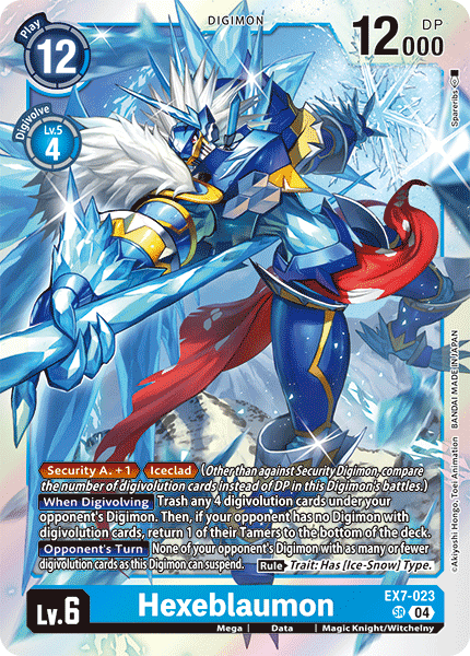 Hexeblaumon, EX7-023