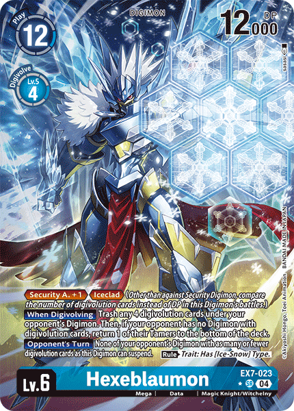 Hexeblaumon, EX7-023-p1