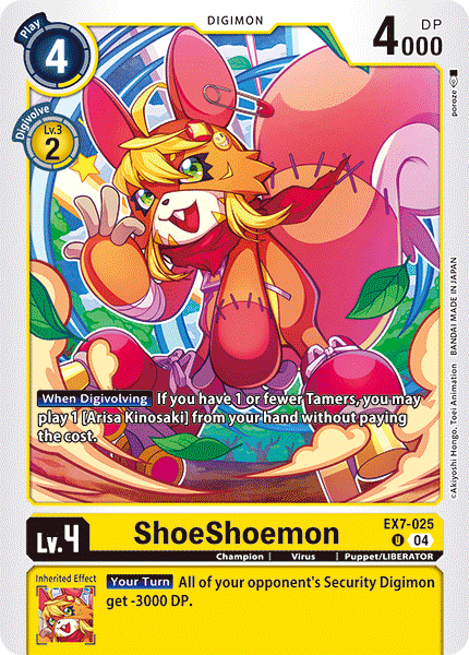 ShoeShoemon, EX7-025