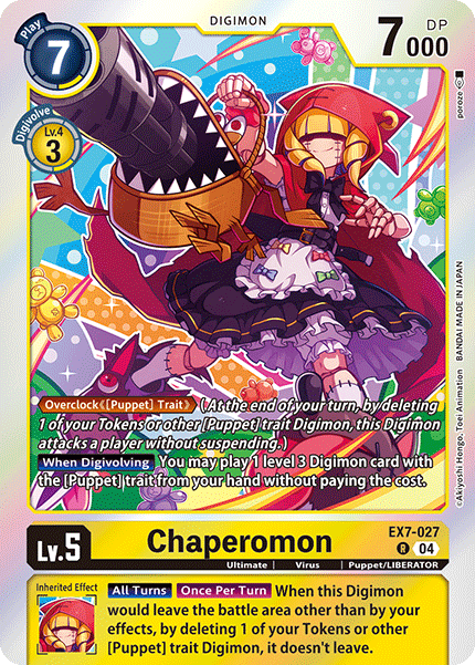 Chaperomon, EX7-027