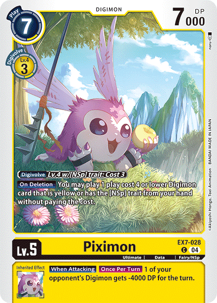 Piximon, EX7-028