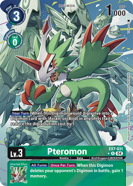 Pteromon, EX7-031-p1