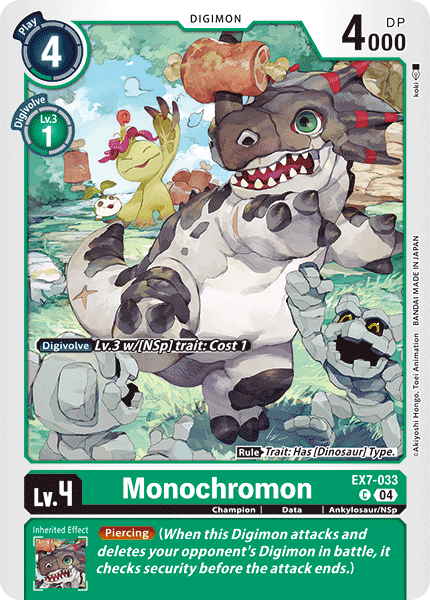 Monochromon, EX7-033