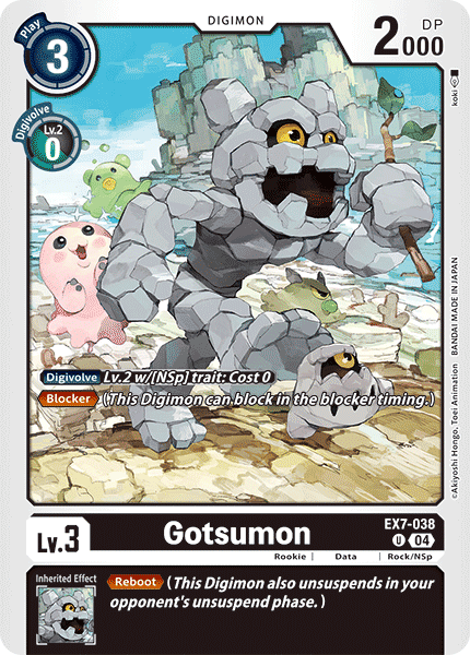 Gotsumon, EX7-038