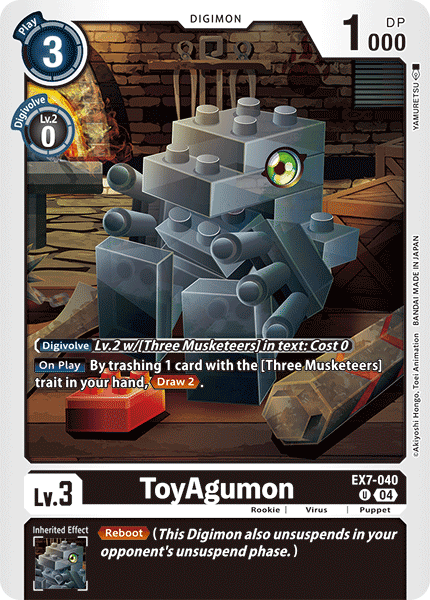 ToyAgumon, EX7-040