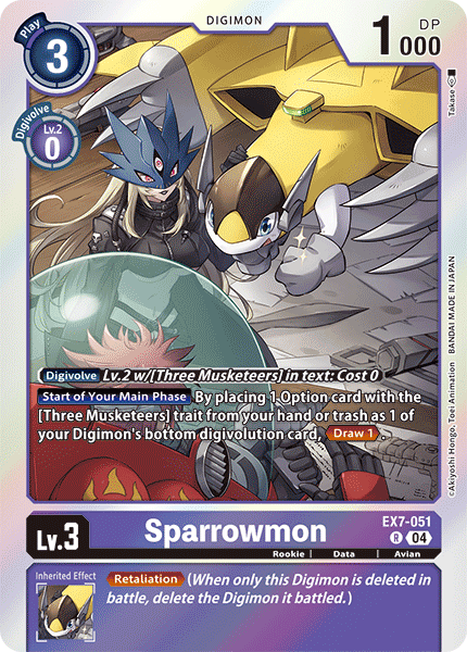 Sparrowmon, EX7-051