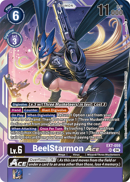 BeelStarmon ACE, EX7-059