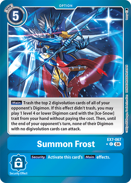 Summon Frost, EX7-067-p1