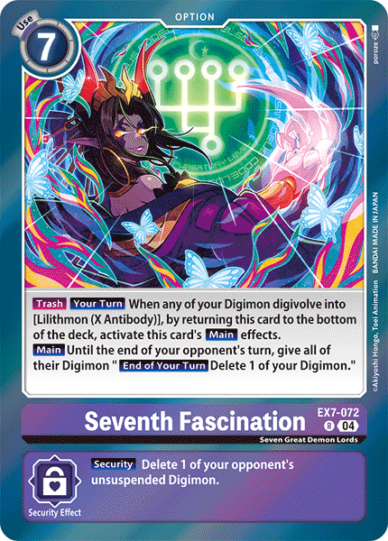Seventh Fascination, EX7-072