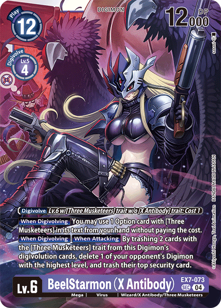 BeelStarmon (X Antibody), EX7-073
