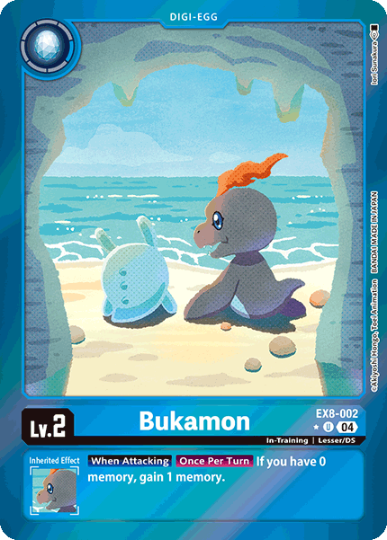 Bukamon, EX8-002-p1