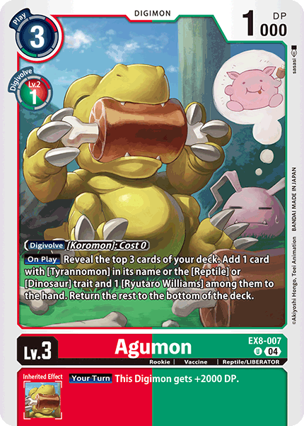 Agumon, EX8-007