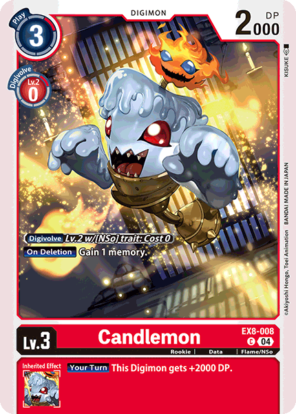 Candlemon, EX8-008