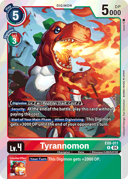 Tyrannomon, EX8-011