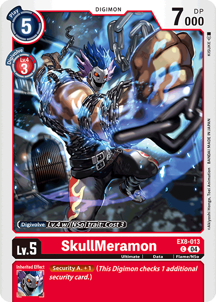 SkullMeramon, EX8-013