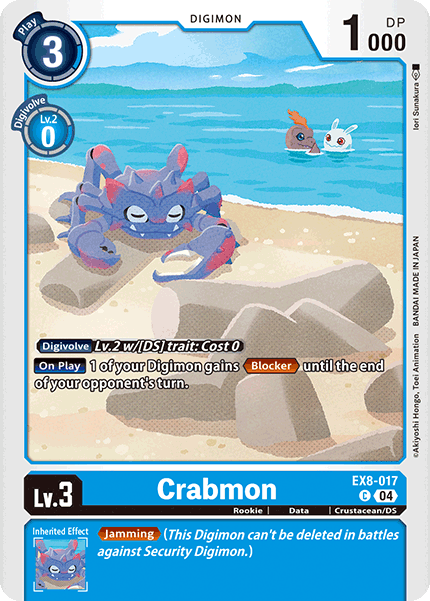 Crabmon, EX8-017