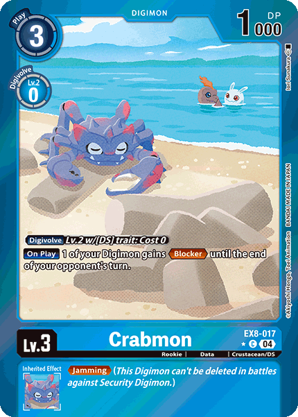 Crabmon, EX8-017-p1