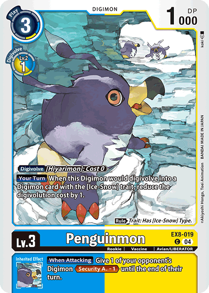 Penguinmon, EX8-019