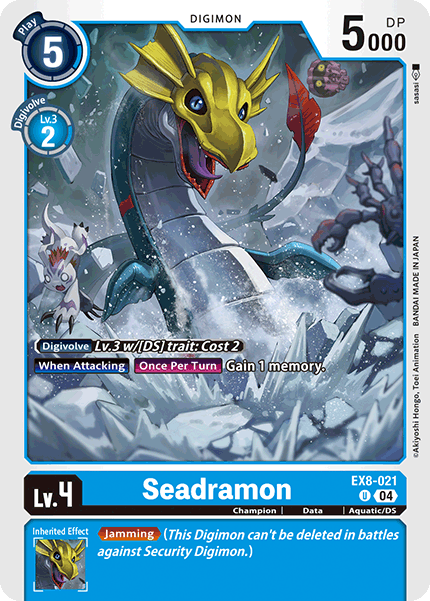 Seadramon, EX8-021