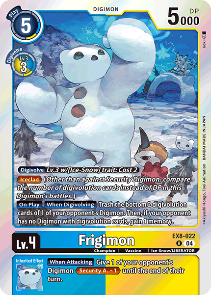 Frigimon, EX8-022