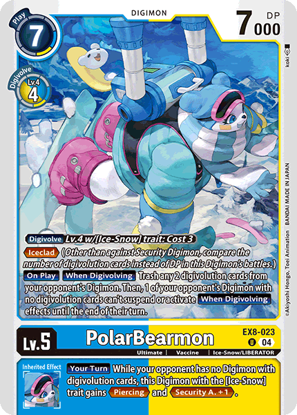 PolarBearmon, EX8-023