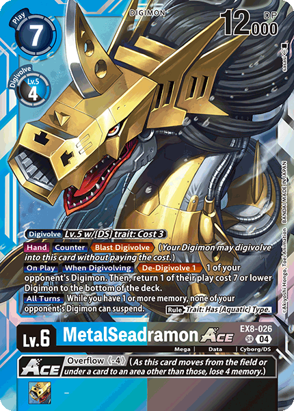 MetalSeadramon ACE, EX8-026