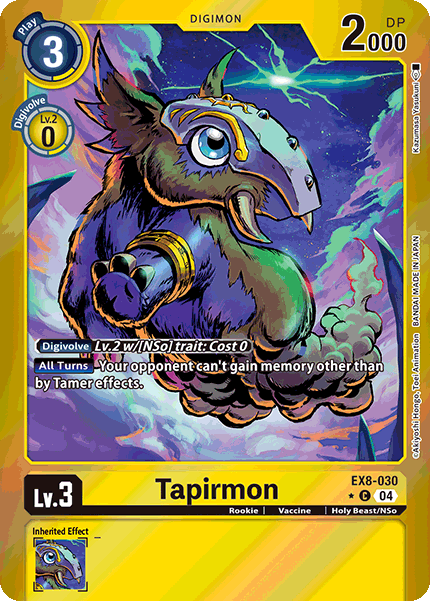 Tapirmon, EX8-030-p1