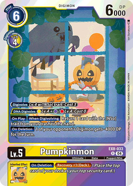 Pumpkinmon, EX8-033