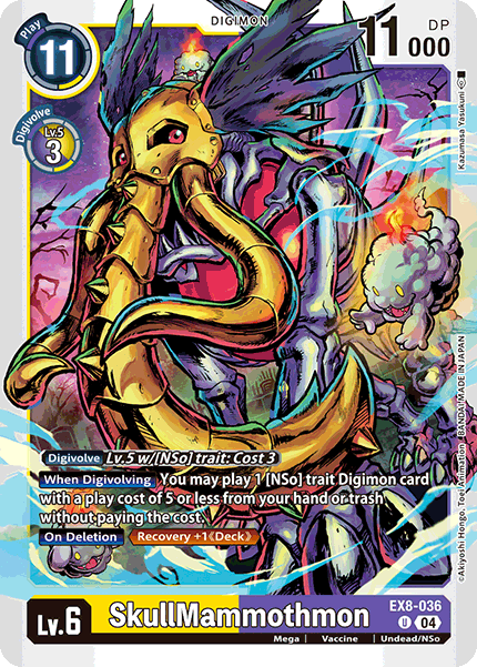SkullMammothmon, EX8-036