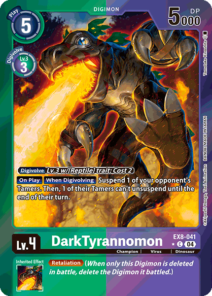 DarkTyrannomon, EX8-041-p1