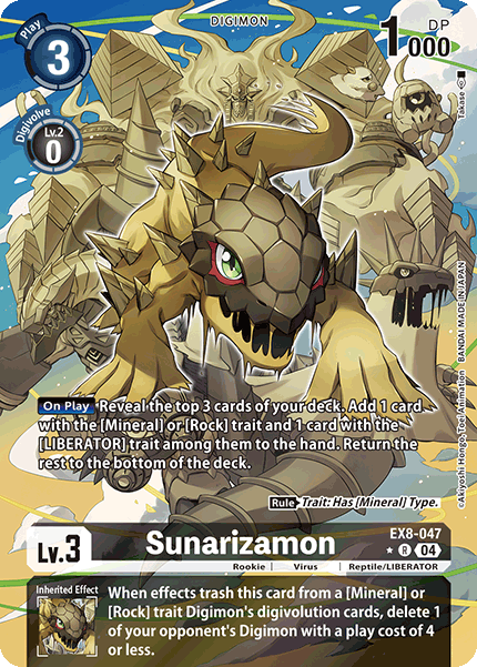 Sunarizamon, EX8-047-p1
