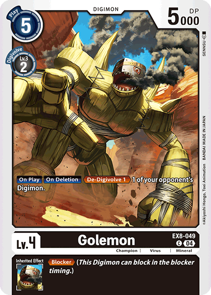 Golemon, EX8-049