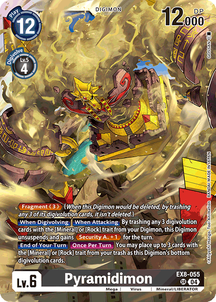 Pyramidimon, EX8-055