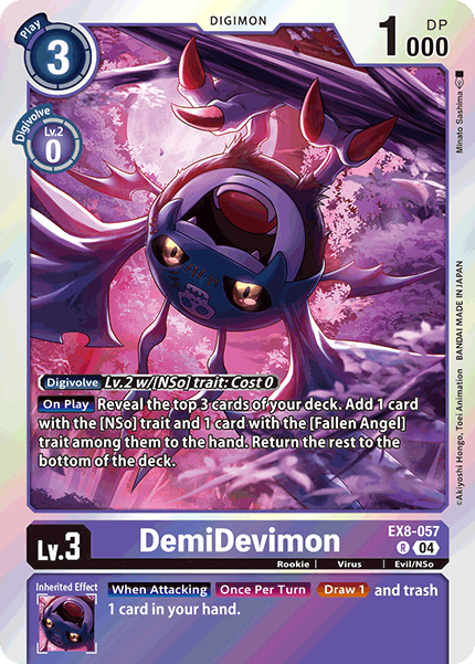 DemiDevimon, EX8-057