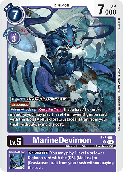 MarineDevimon, EX8-061