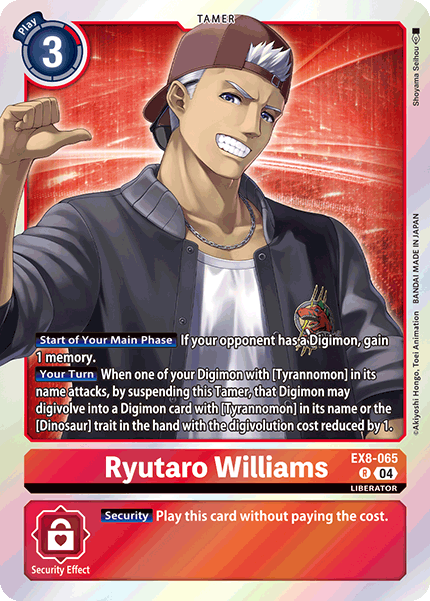 Ryutaro Williams, EX8-065