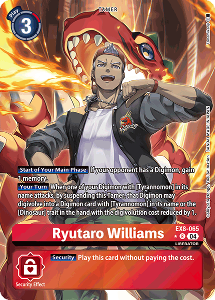 Ryutaro Williams, EX8-065-p1
