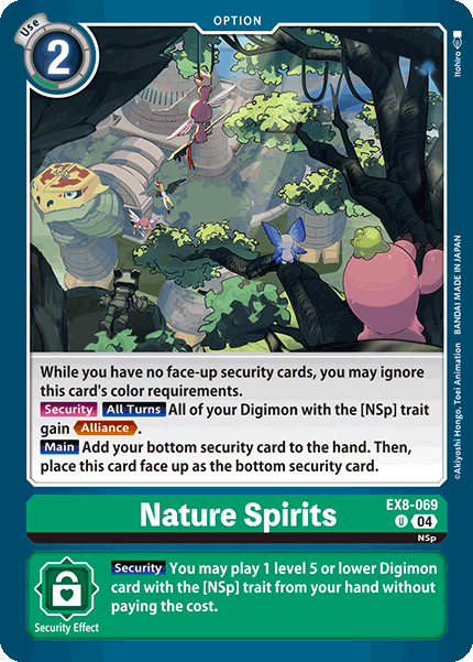 Nature Spirits, EX8-069