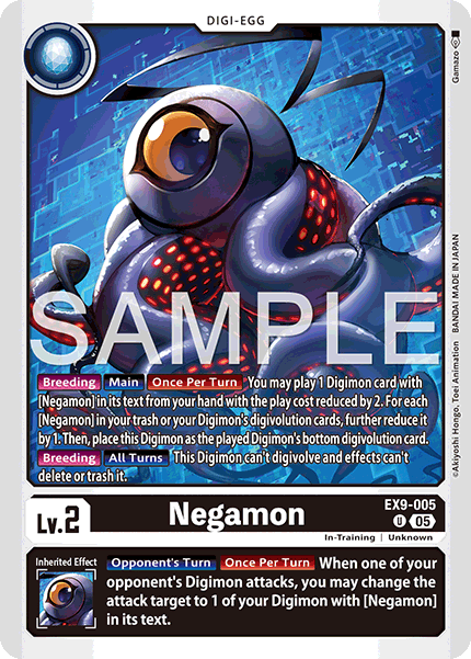 Negamon, EX9-005