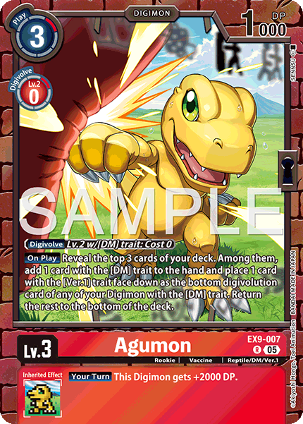 Agumon, EX9-007