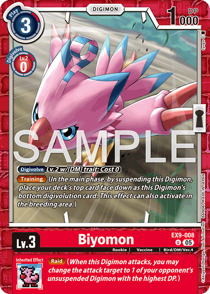 Biyomon, EX9-008
