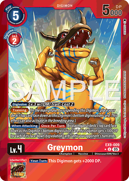 Greymon, EX9-009-p1