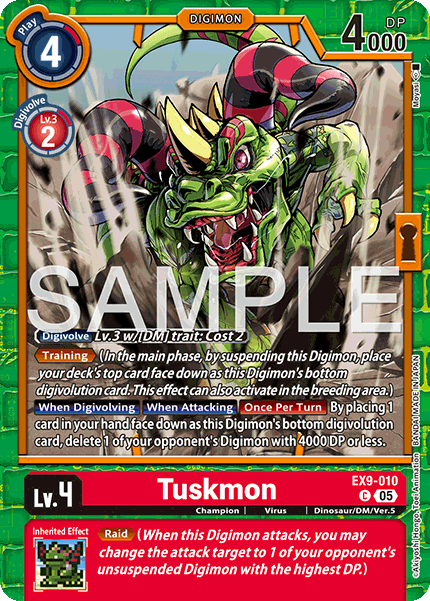 Tuskmon, EX9-010