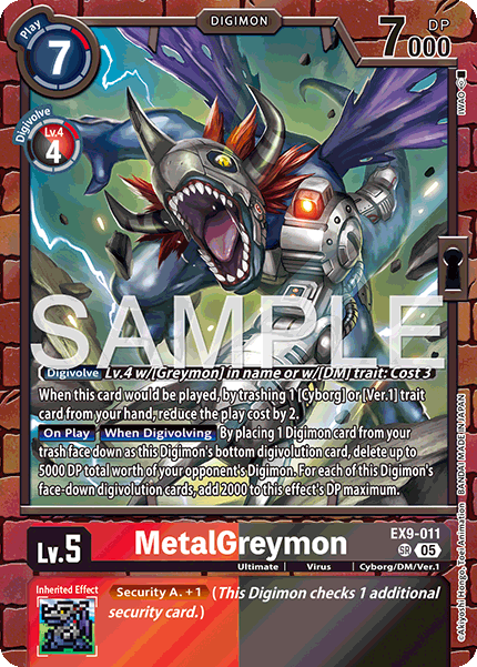 MetalGreymon, EX9-011