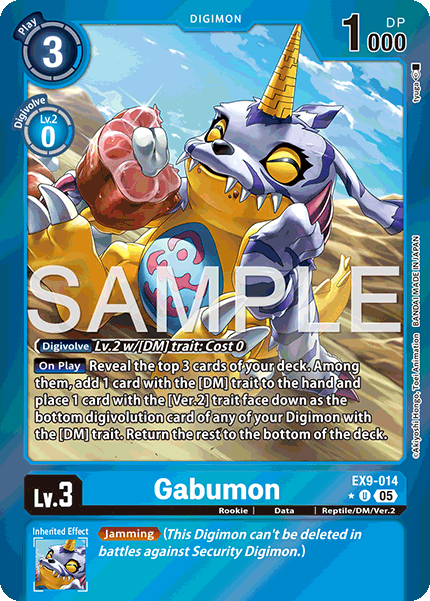 Gabumon, EX9-014-p1